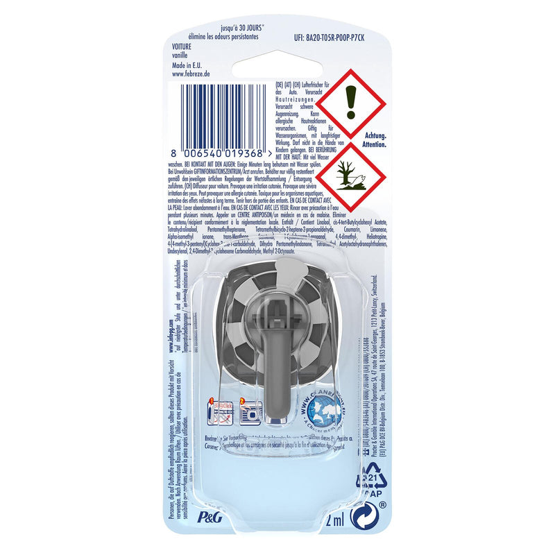 febreze Autoduftspender Vanille 2 ml