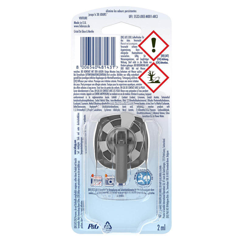 febreze Autoduftspender Holz, Minze 2 ml
