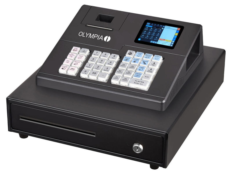 OLYMPIA Registrierkasse K100 (ohne TSE-Lizenz) schwarz