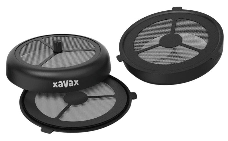 xavax® nachfüllbare Kaffeepads schwarz