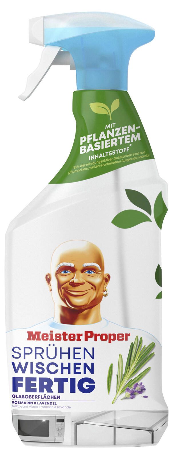 Mr. PROPER Glasreiniger Rosmarin & Lavendel 0,80 l