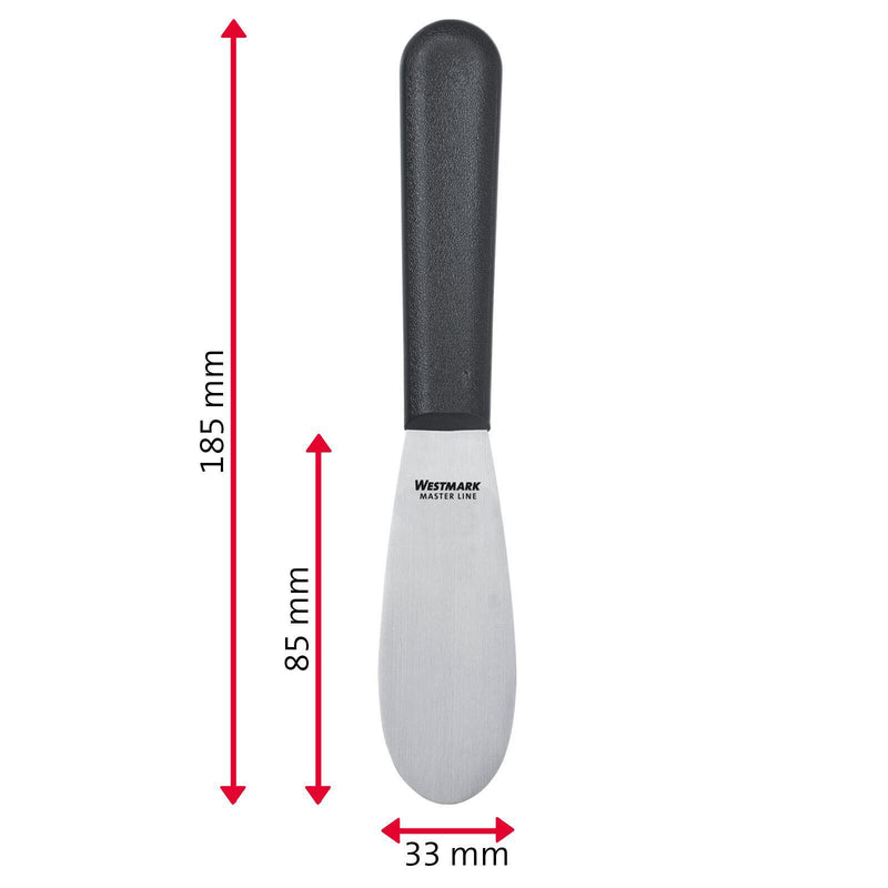 WESTMARK Buttermesser Master Line schwarz, silber