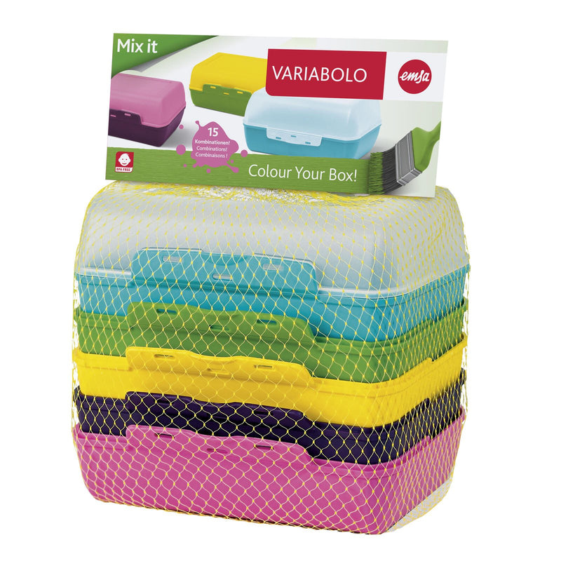 emsa Lunchbox 14 cm hoch farbsortiert