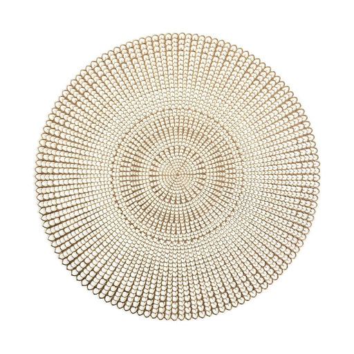Zeller Platzset rund gold 41cm
