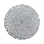 Zeller Platzset rund silber