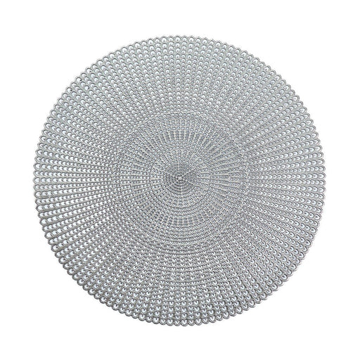 Zeller Platzset rund silber
