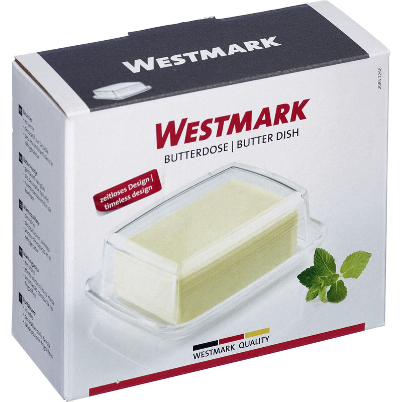 WESTMARK Butterdose 5.5 cm hoch transparent