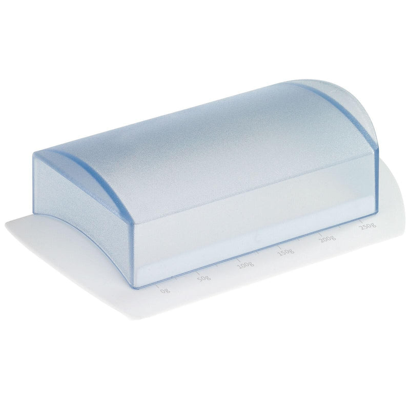 WESTMARK Butterdose 5.5 cm hoch weiß, transparent