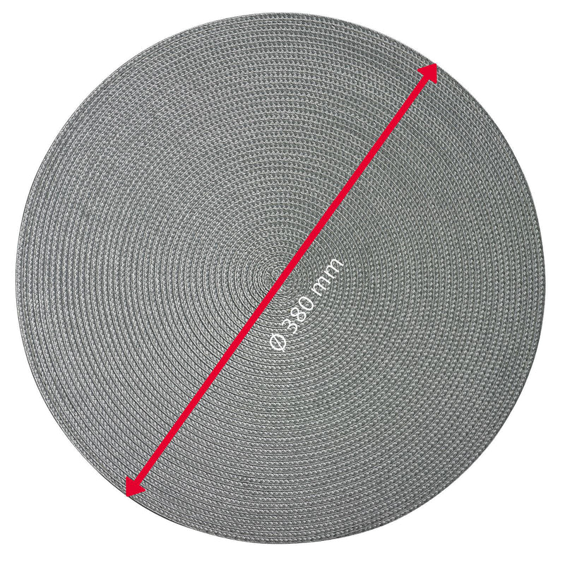 Westmark Platzset Circle grau