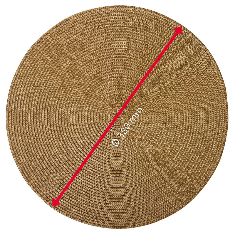 Westmark Platzset Circle braun