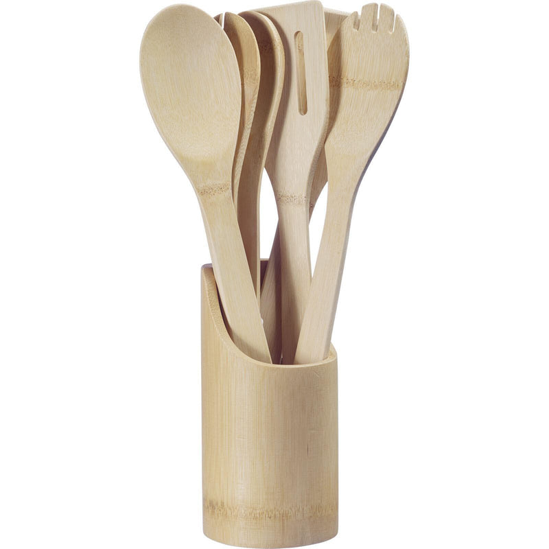 WESTMARK Küchenhelfer-Set braun Bambus