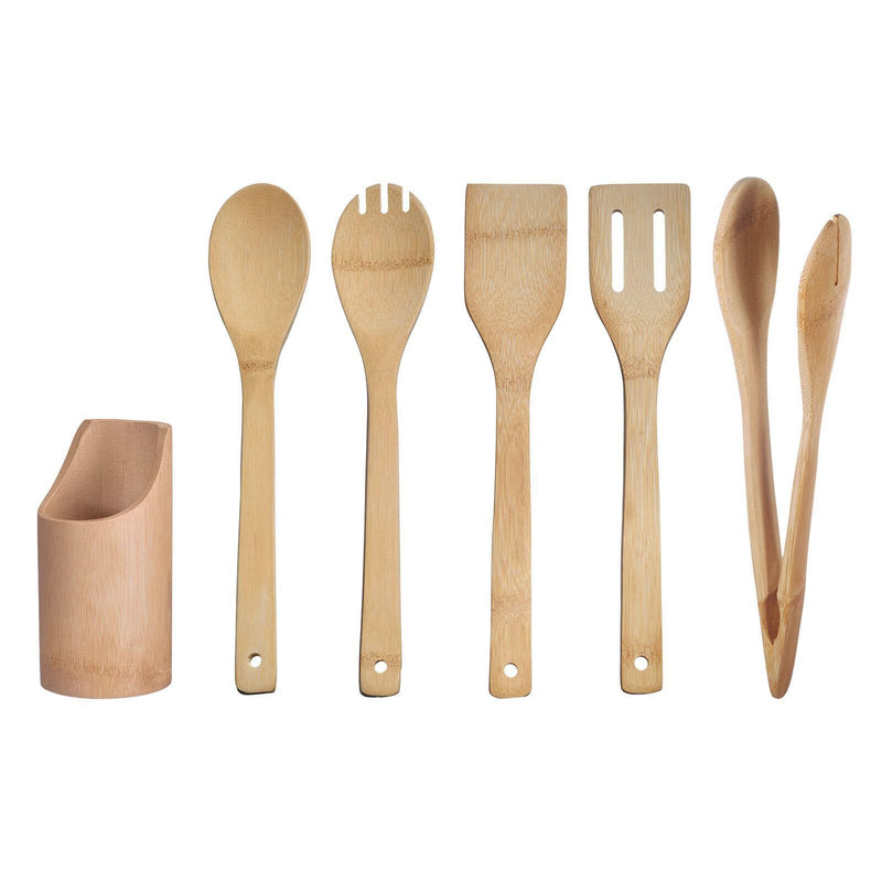 WESTMARK Küchenhelfer-Set braun Bambus