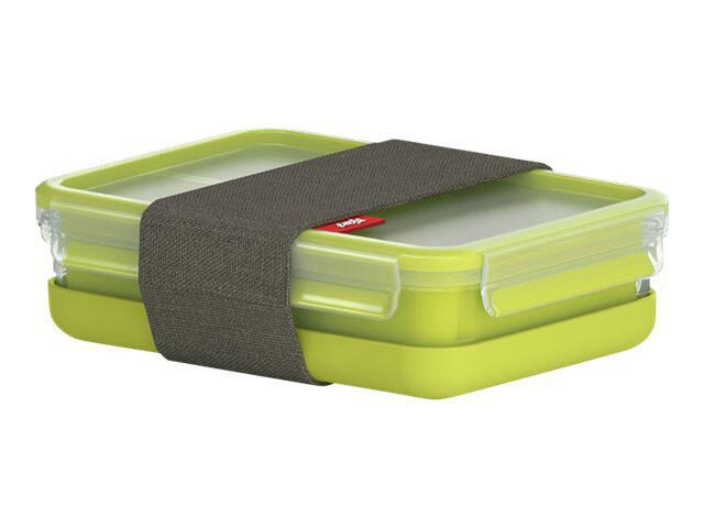 emsa Lunchbox CLIP & GO 6.3 cm hoch 1,2 l grün