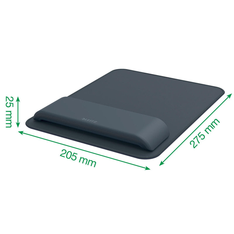 LEITZ Mousepad mit Handgelenkauflage dunkelgrau