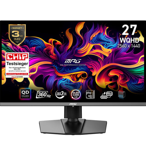 MSI MPG 271QRXDE QD-OLED Gaming Monitor 67.31cm (26.5')