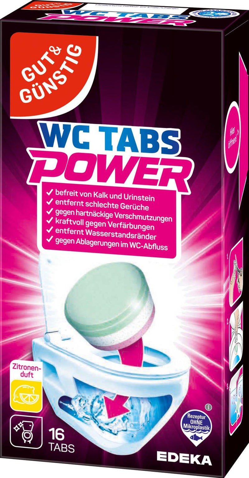 GUT&GÜNSTIG WC-Reiniger frisch 16 St.