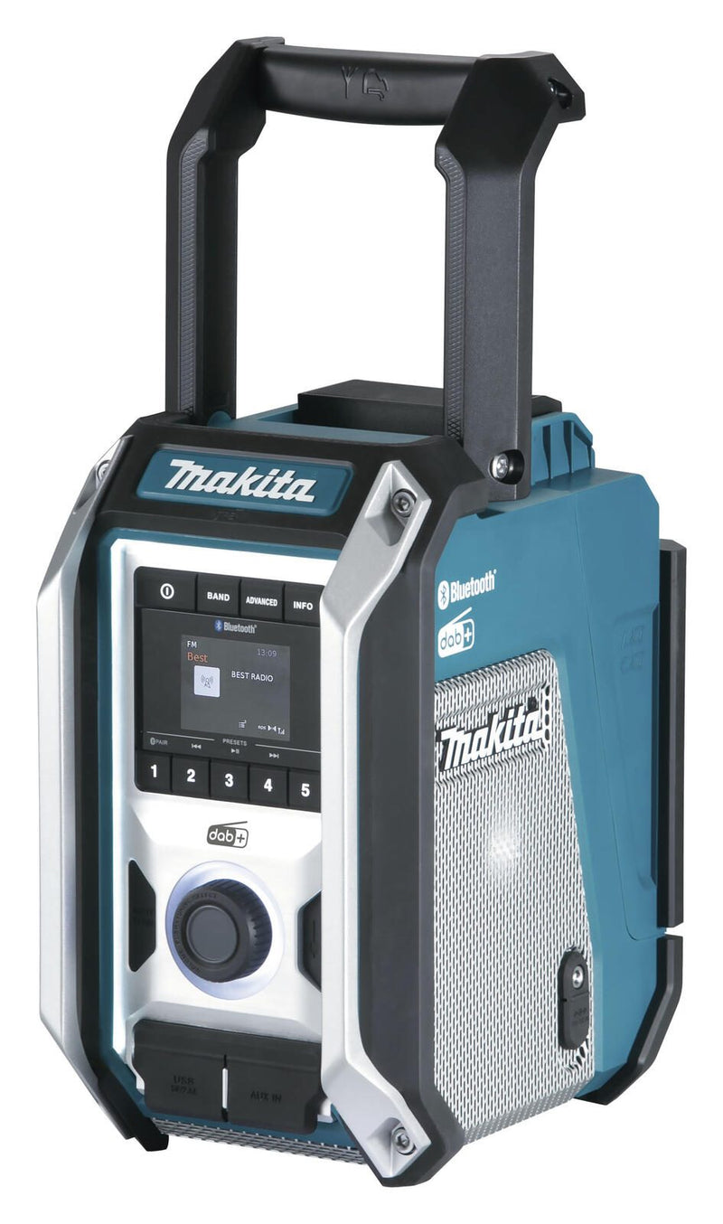 makita DMR115 Baustellenradio blau, schwarz