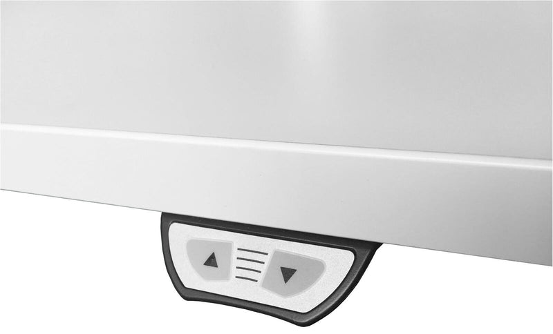 HAMMERBACHER elektrisch höhenverstellbarer Schreibtisch VXMST19/5/S lichtgrau