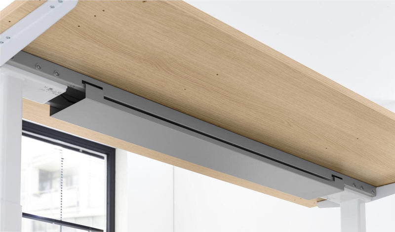 HAMMERBACHER elektrisch höhenverstellbarer Schreibtisch VXBHM12/E/SS eiche