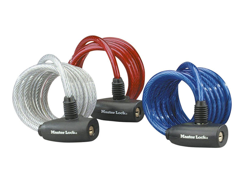 Master Lock® Fahrradschloss 1.8 m mehrfarbig