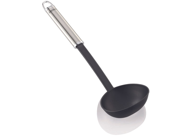 LEIFHEIT Schöpflöffel schwarz, silber Edelstahl, Kunststoff