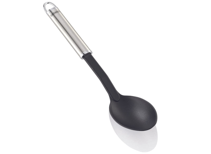 LEIFHEIT Servierlöffel schwarz, silber Edelstahl, Kunststoff