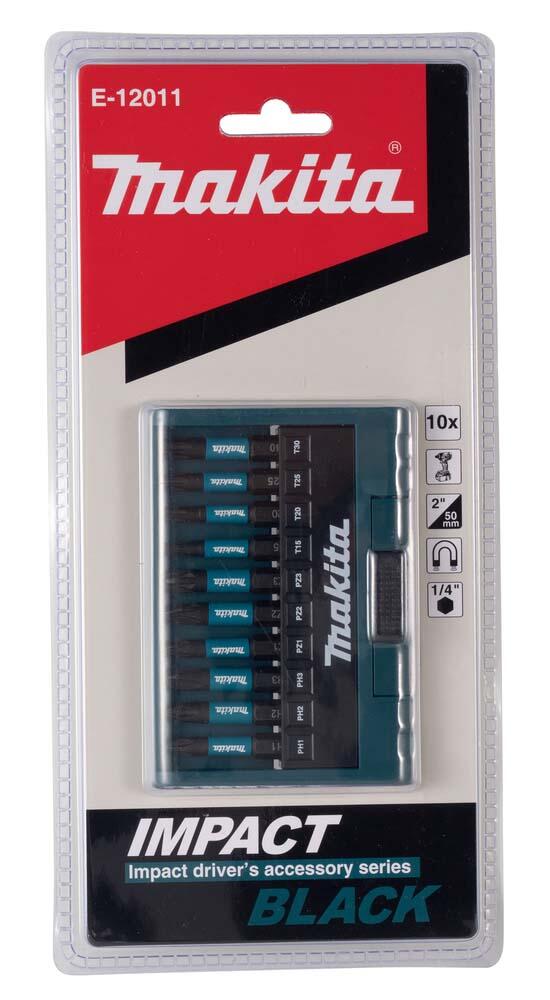 makita Bit-Set E-12011 10-teilig