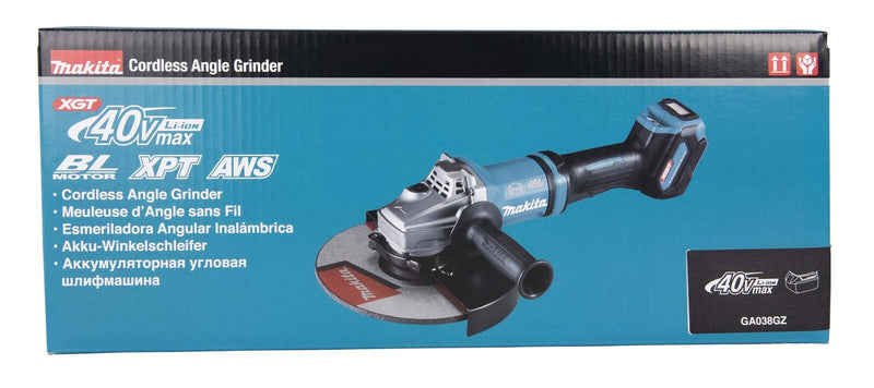 makita Akku-Winkelschleifer GA038GZ