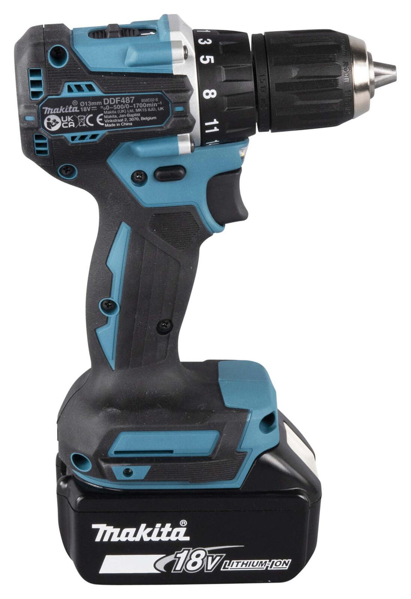 makita Akku-Bohrschrauber-Set DDF487RAJ