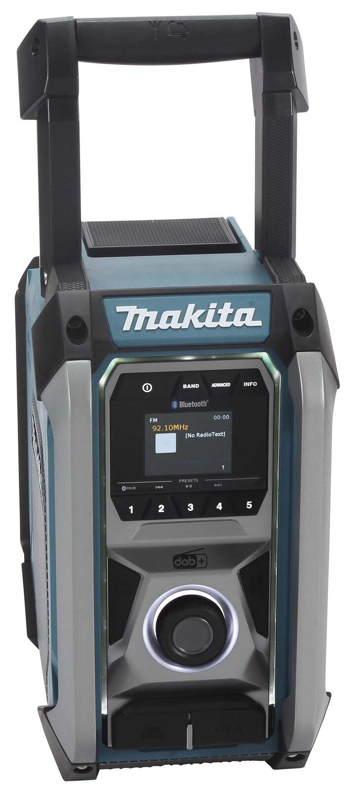 makita MR007GZ Baustellenradio blau, schwarz