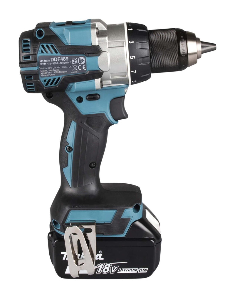 makita Akku-Bohrschrauber-Set DDF489RTJ