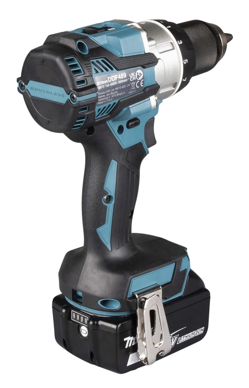 makita Akku-Bohrschrauber-Set DDF489RTJ