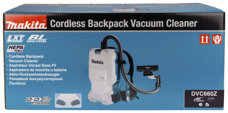 makita DVC660Z Akku-Staubsauger ohne Akku