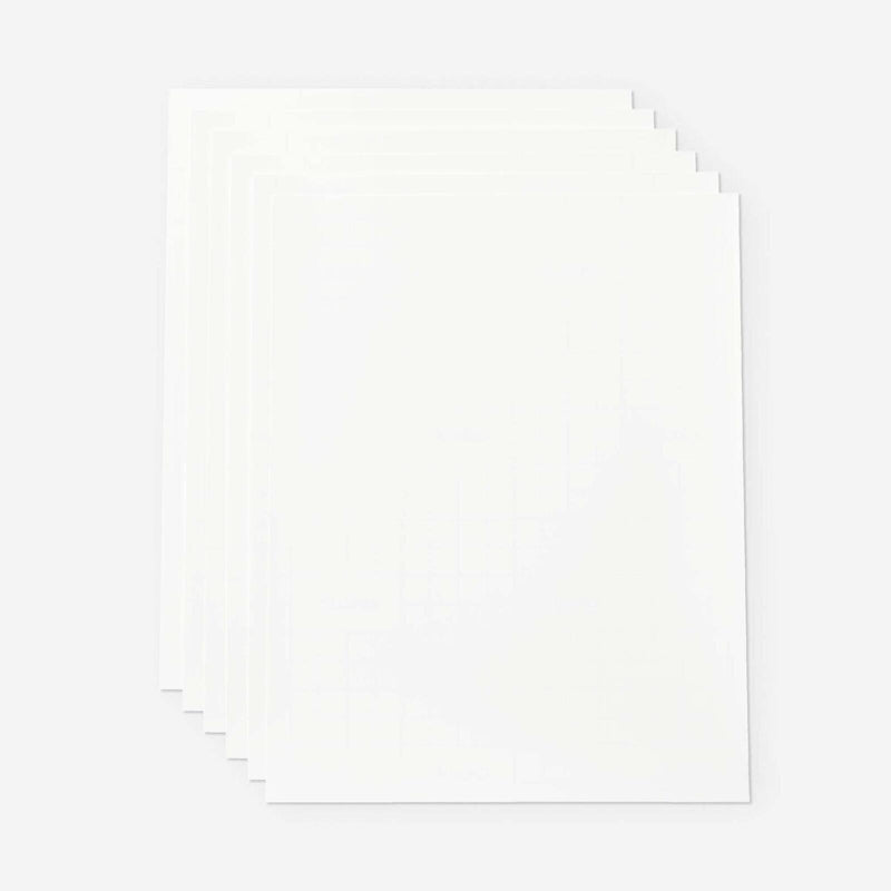 Cricut bedruckbare Aufkleberfolie für Schneideplotter 21 cm x 29.7 cm transparent