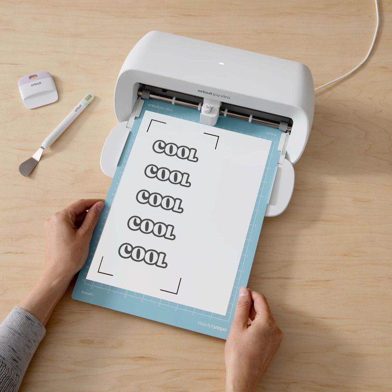 Cricut bedruckbare Aufkleberfolie für Schneideplotter 21 cm x 29.7 cm transparent