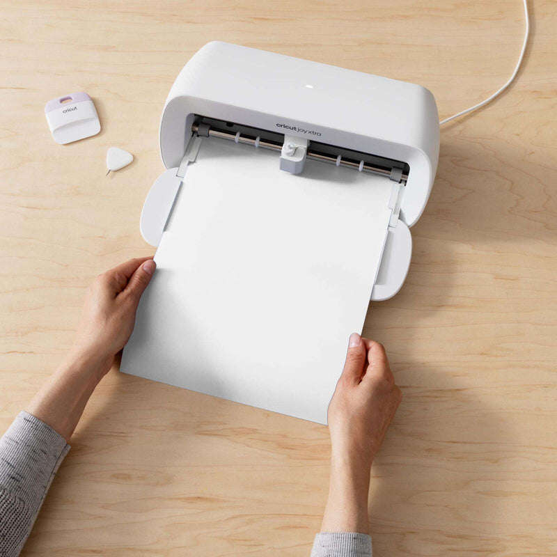 Cricut Vinylfolie wiederablösbar 24.1 cm x 91.4 cm weiß matt