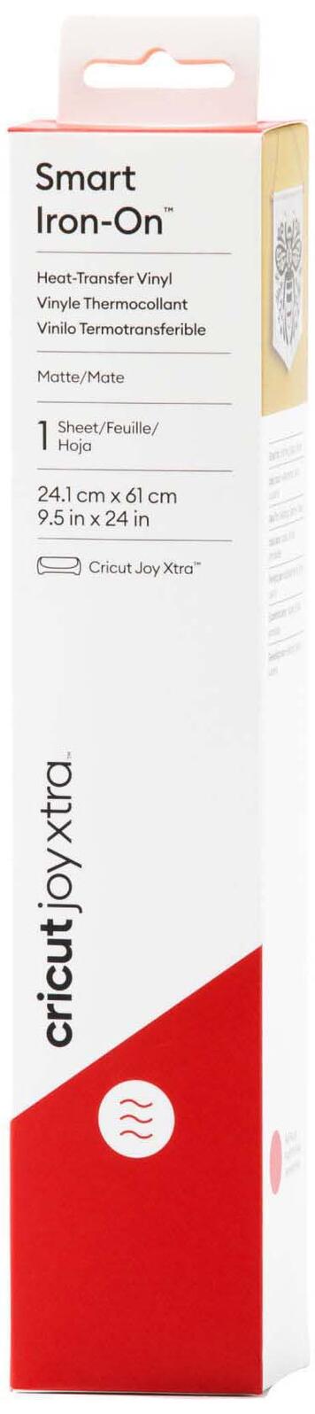 Cricut Aufbügelfolie 24.1 cm x 60.9 cm rot matt