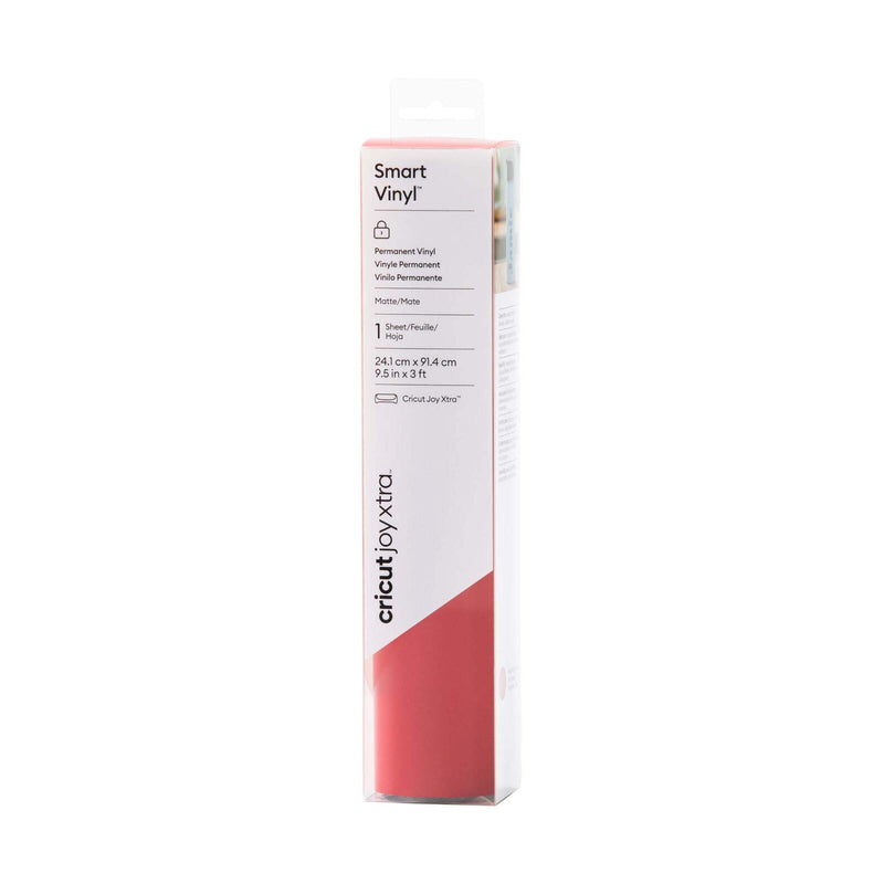 Cricut Vinylfolie permanent 24.1 cm x 91.4 cm rot matt