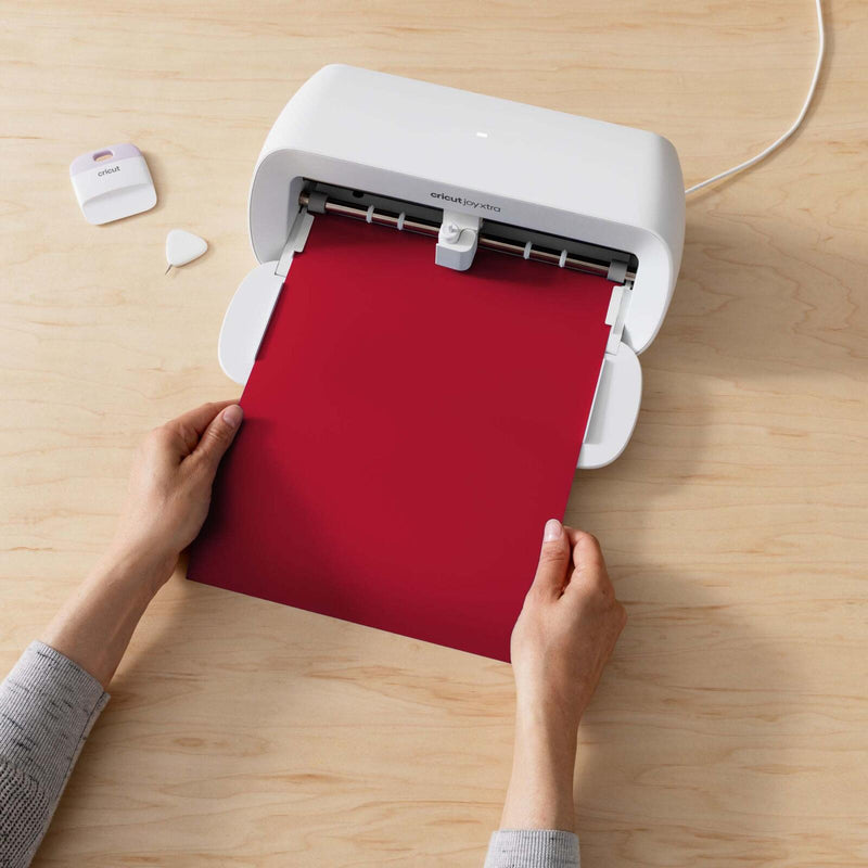 Cricut Vinylfolie permanent 24.1 cm x 91.4 cm rot matt