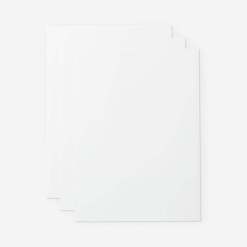 Cricut beschreibbare Vinylfolie wiederablösbar 24.1 cm x 33 cm weiß