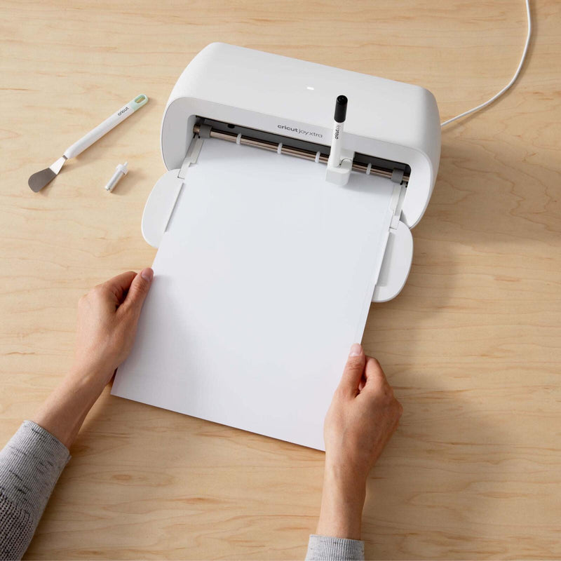 Cricut beschreibbare Vinylfolie wiederablösbar 24.1 cm x 33 cm weiß