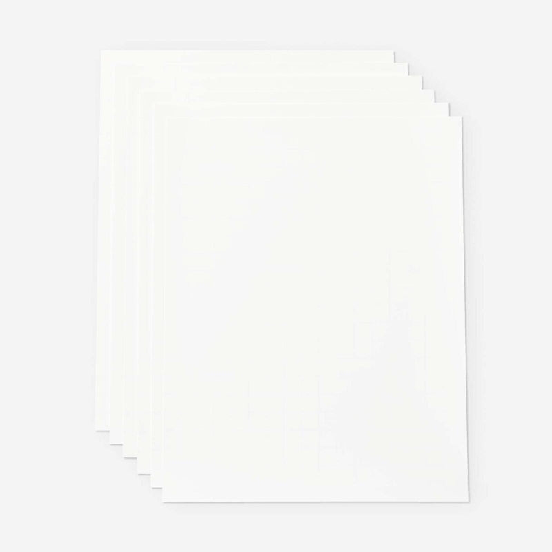 Cricut bedruckbares Aufkleberpapier für Schneideplotter 21 cm x 29.7 cm weiß