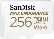 SanDisk Max Endurance microSDXC Speicherkarte 256GB + SD Adapter