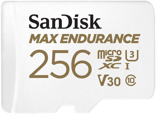 SanDisk Max Endurance microSDXC Speicherkarte 256GB + SD Adapter