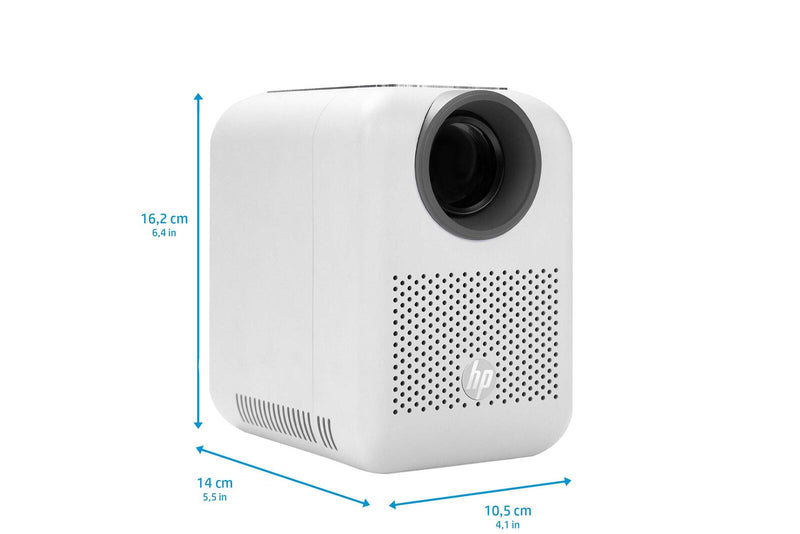 HP CC180W, LCD Mini-Beamer, 200 LED-Lumen