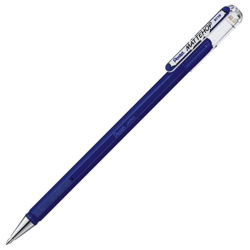 Pentel Mattehop Gelschreiber 0.5 mm, Schreibfarbe: Blau