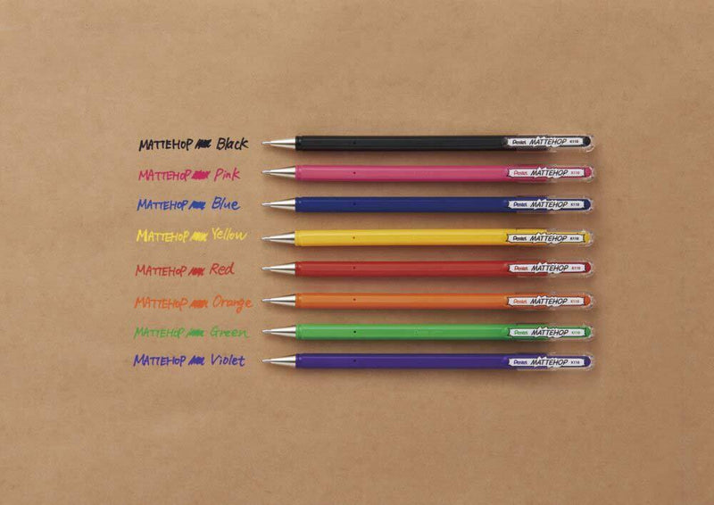 Pentel Mattehop Gelschreiber 0.5 mm, Schreibfarbe: Lila