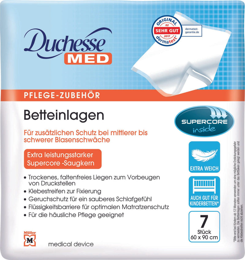 Duchesse MED Einweg-Betteinlagen weiß