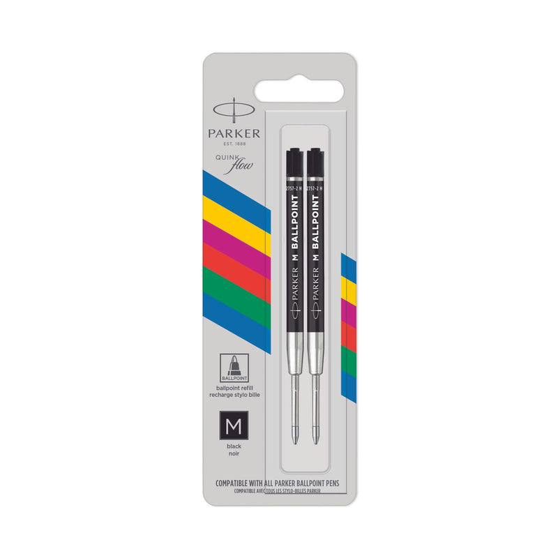 PARKER Kugelschreiberminen QUINKflow Basic 0.7 mm Schwarz