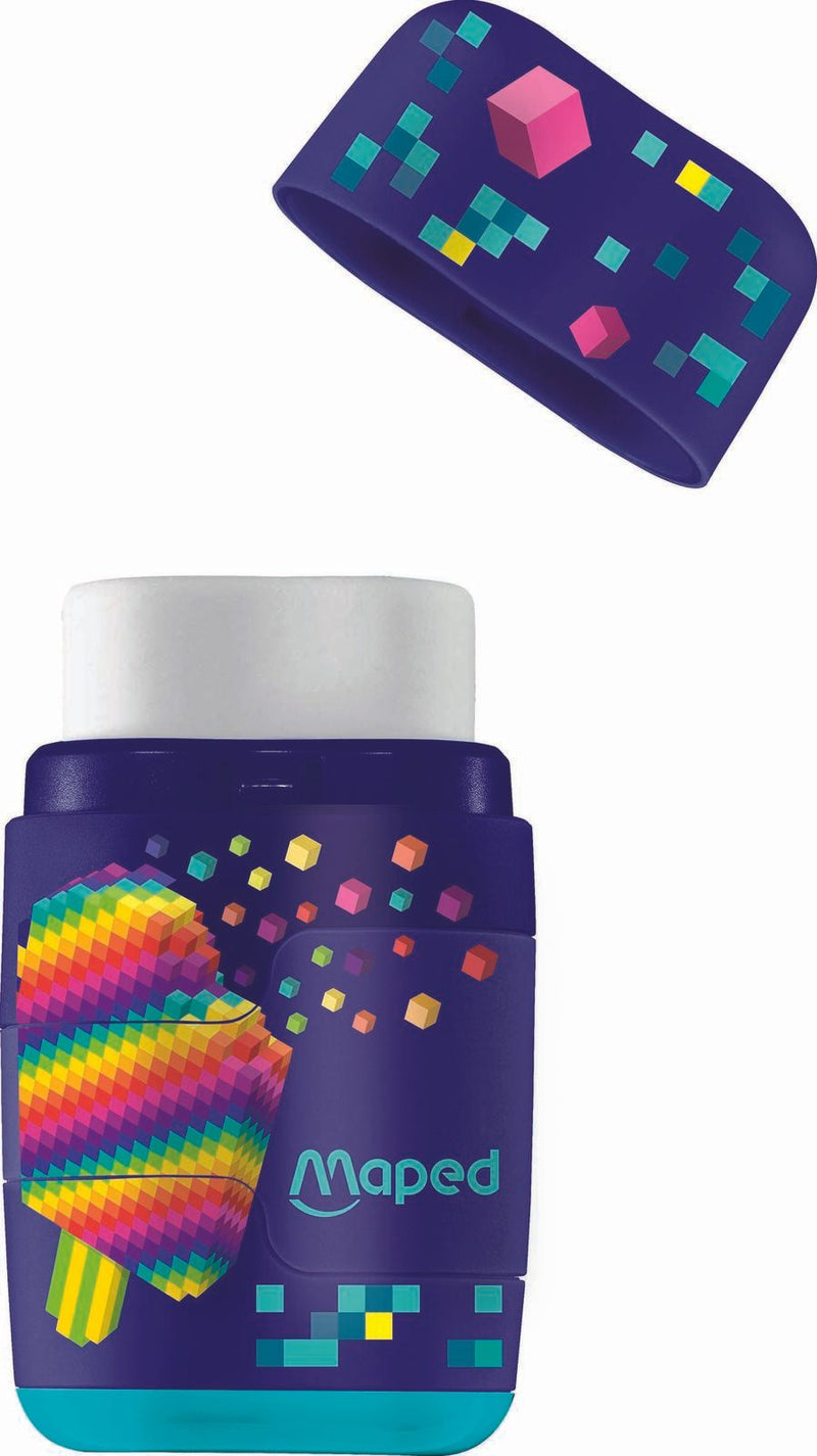 maped PIXEL PARTY Radiergummi lila